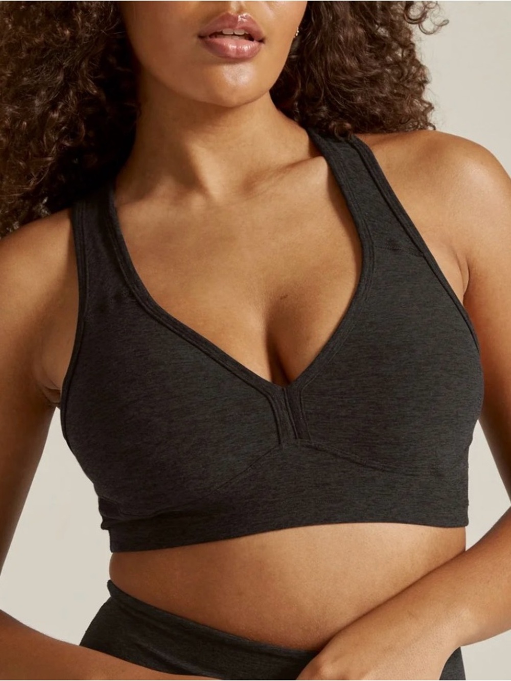 Beyond Yoga Spacedye™ Lift Your Spirits Bra in Darkest Night